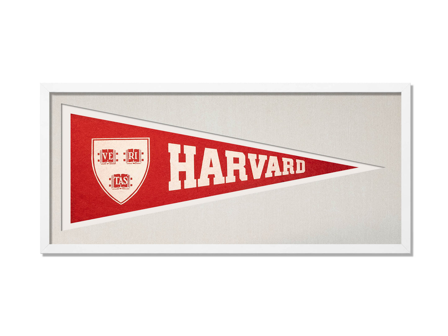 Vintage Harvard Pennant