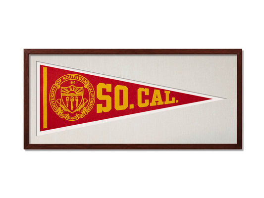 Vintage University of Southern California Pennant
