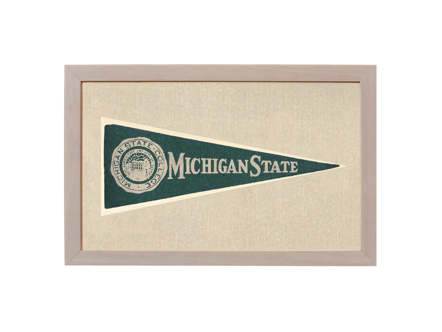Vintage Michigan State Hormel Pennant