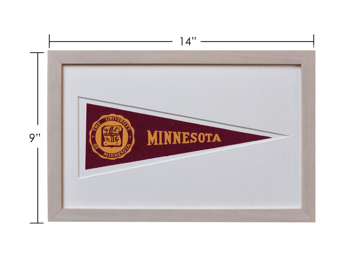 Vintage University of Minnesota Hormel Pennant