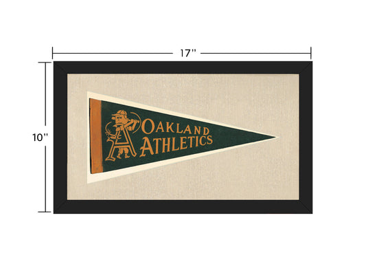 Vintage Oakland Athletics Pennant