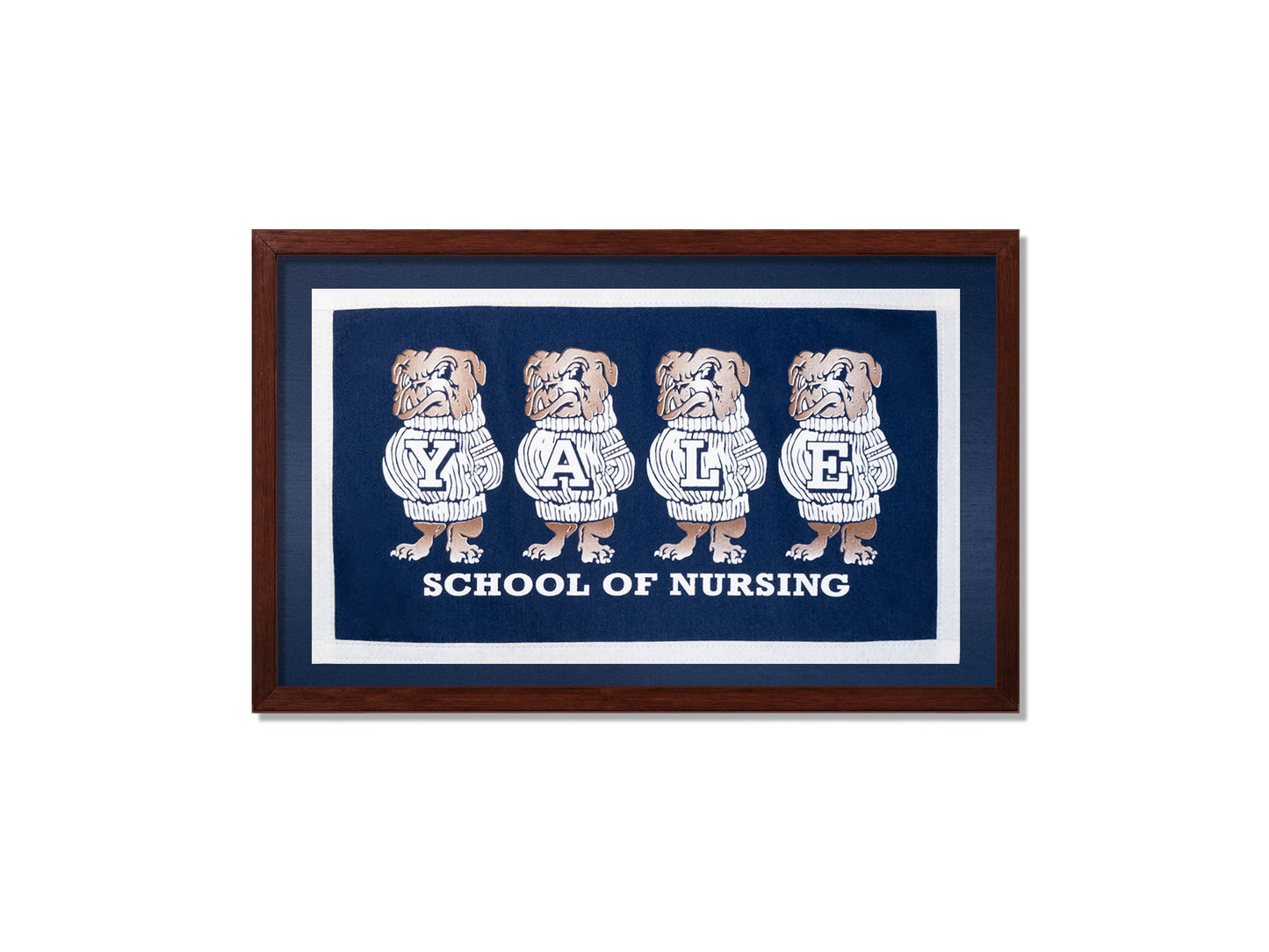 Vintage Yale University School of Nursing Banner