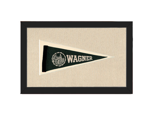 Vintage Wagner College Pennant