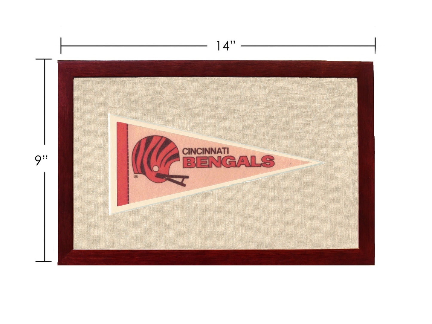 Vintage Cincinnati Bengals Pennant