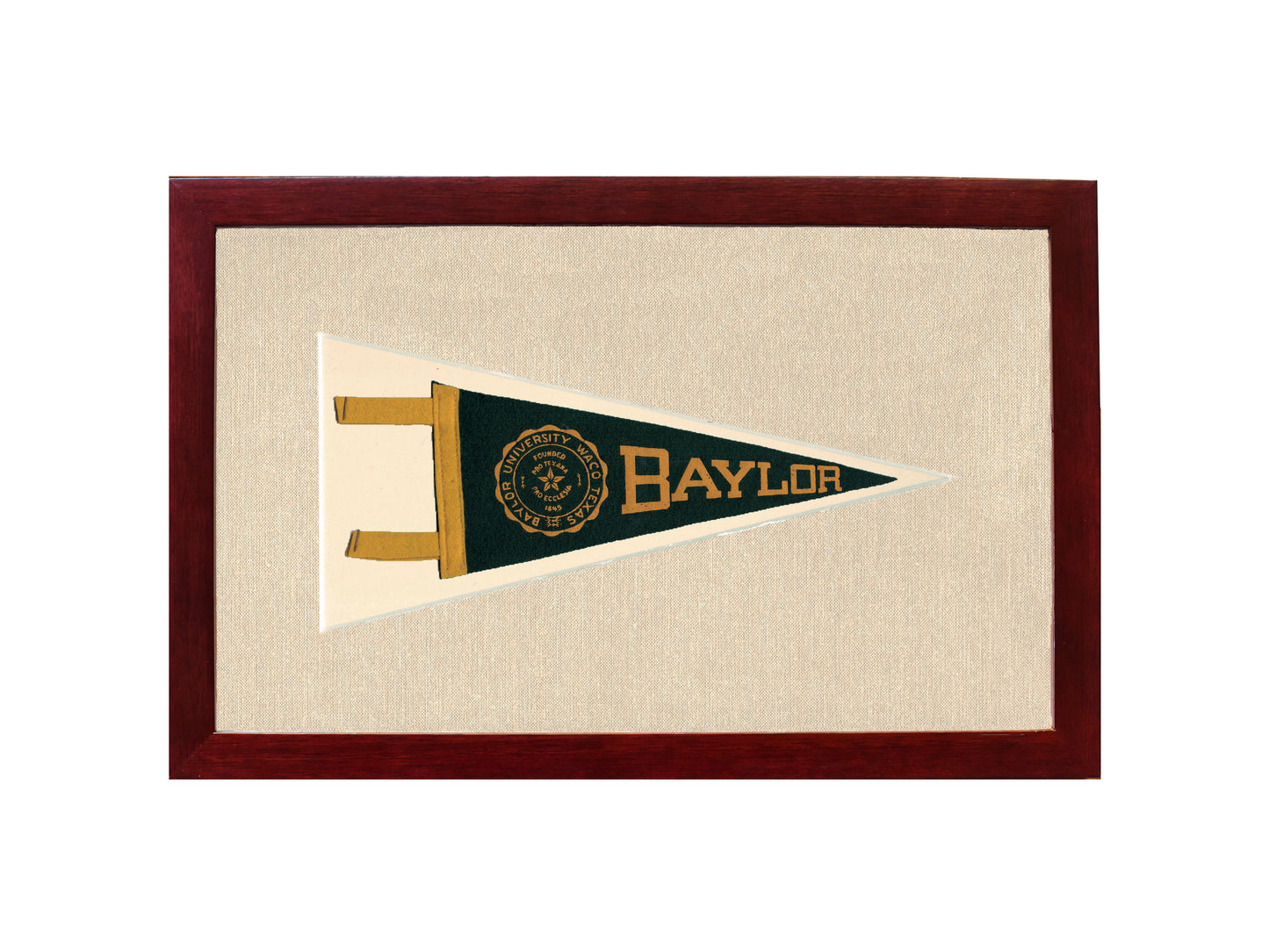 Vintage Baylor University Pennant