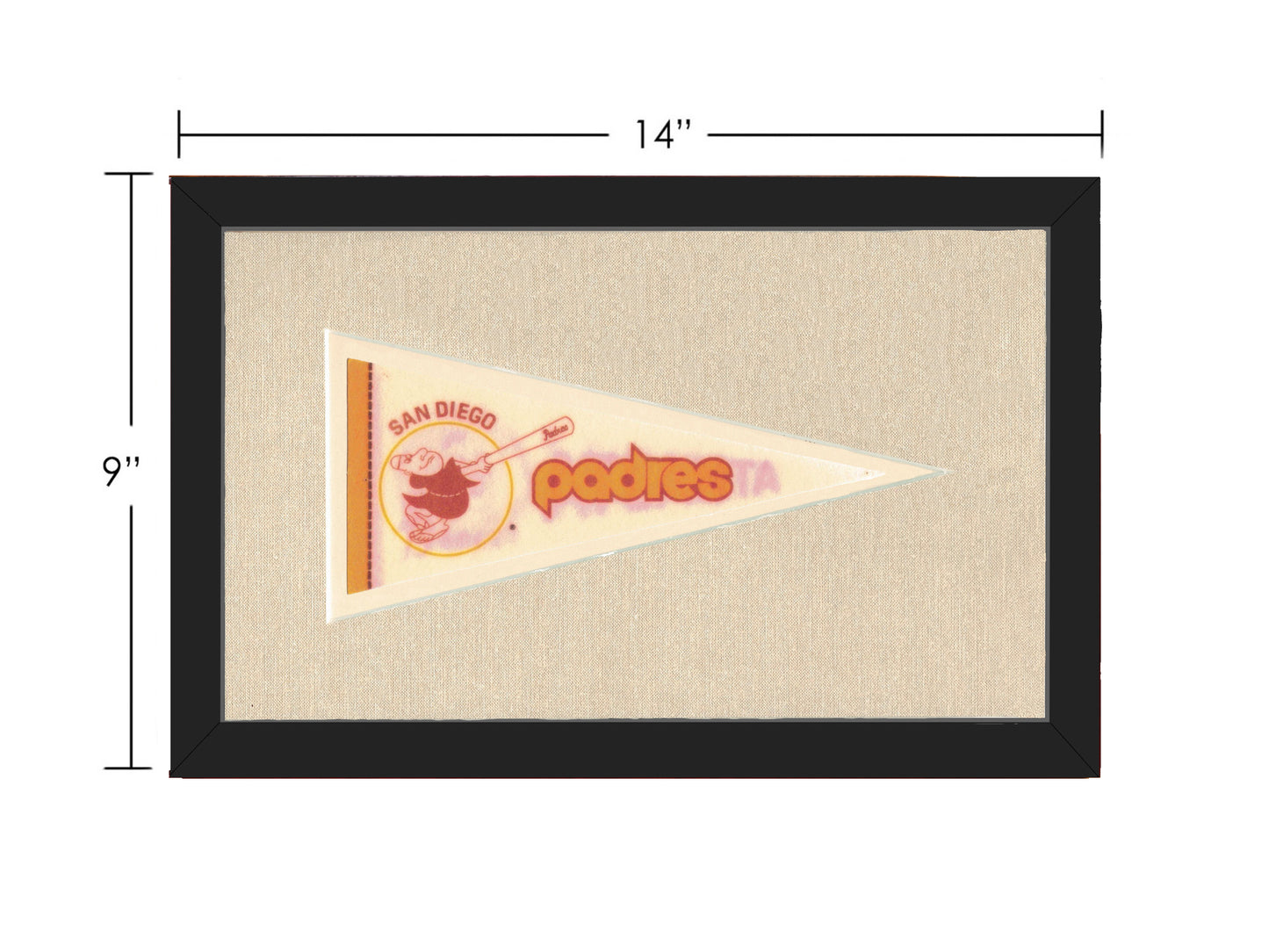Vintage San Diego Padres Pennant