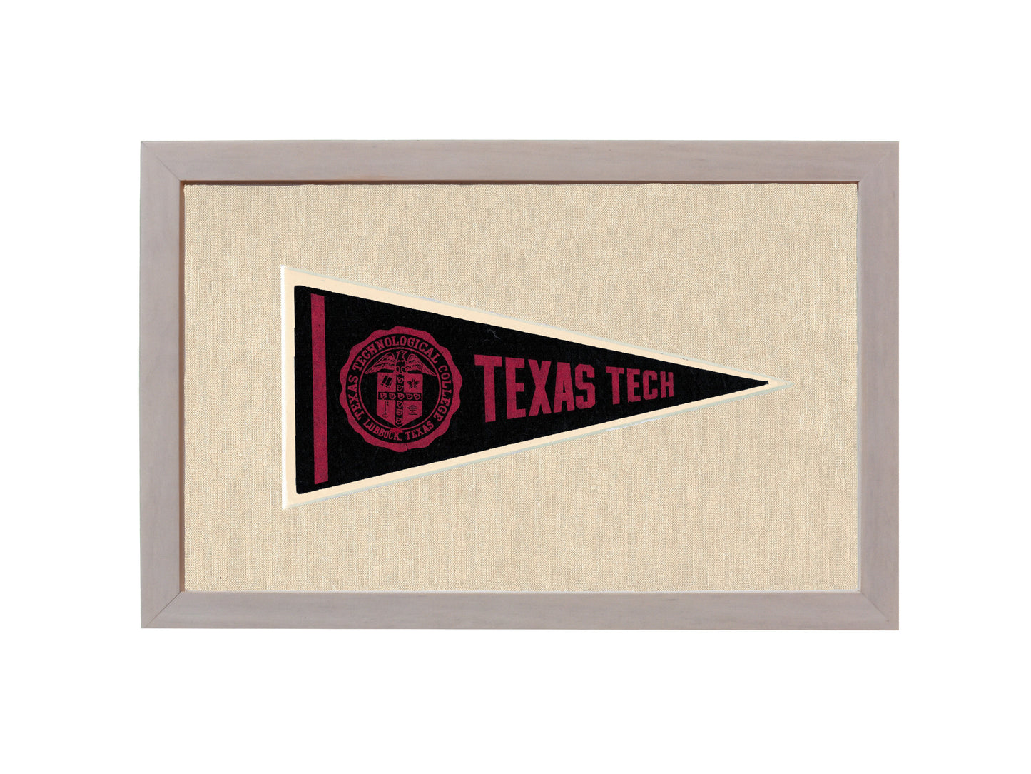 Vintage Texas Tech Pennant