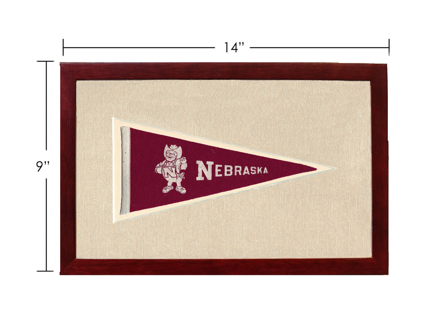 Vintage University of Nebraska Pennant