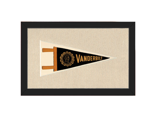 Vintage Vanderbilt University Pennant