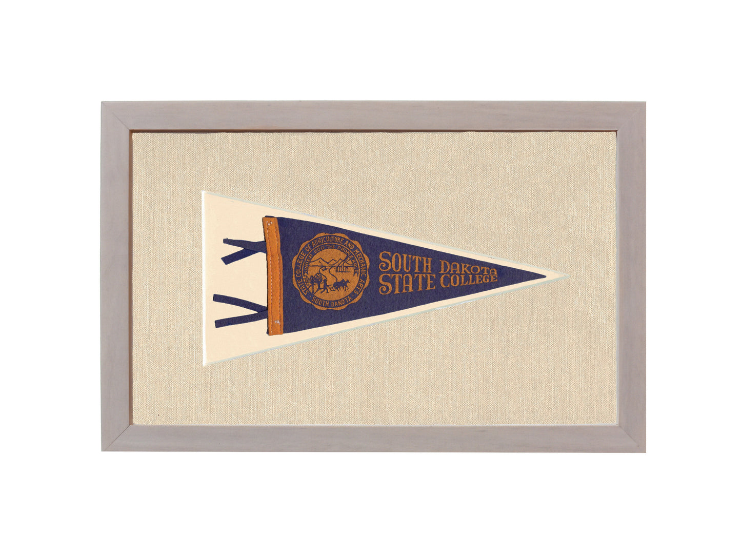 Vintage South Dakota State College Pennant