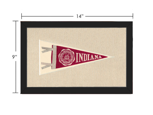 Vintage University of Indiana Pennant