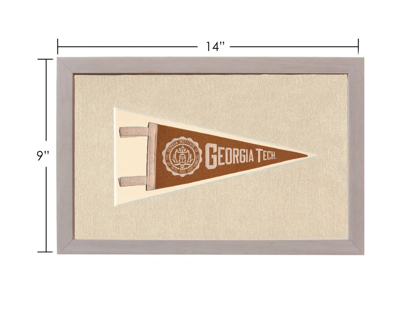 Vintage Georgia Tech Pennant
