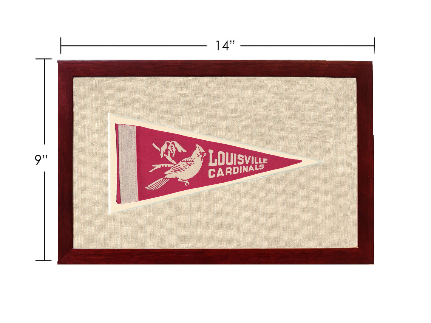 Vintage University of Louisville Pennant