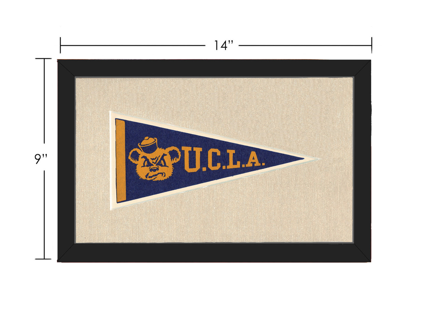 Vintage UCLA Pennant