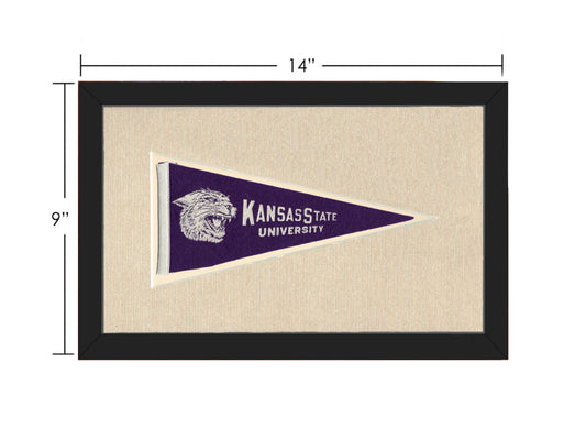 Vintage Kansas State University Pennant