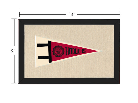 Vintage Heidelberg University Pennant
