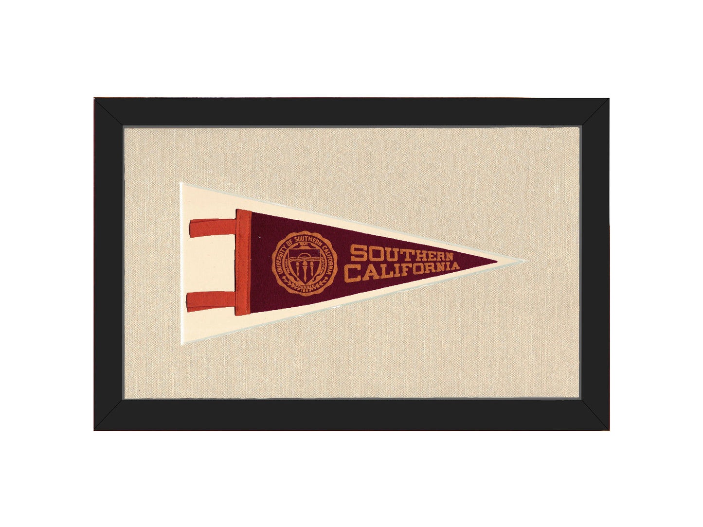 Vintage University of Southern California Pennant