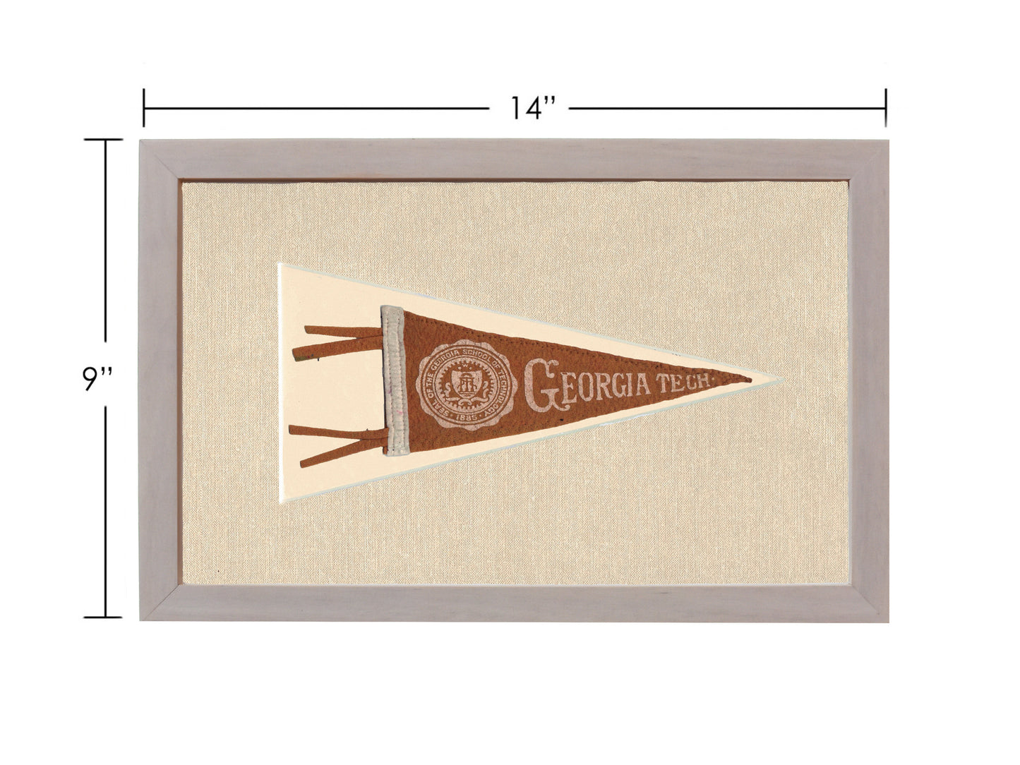 Vintage Georgia Tech Pennant