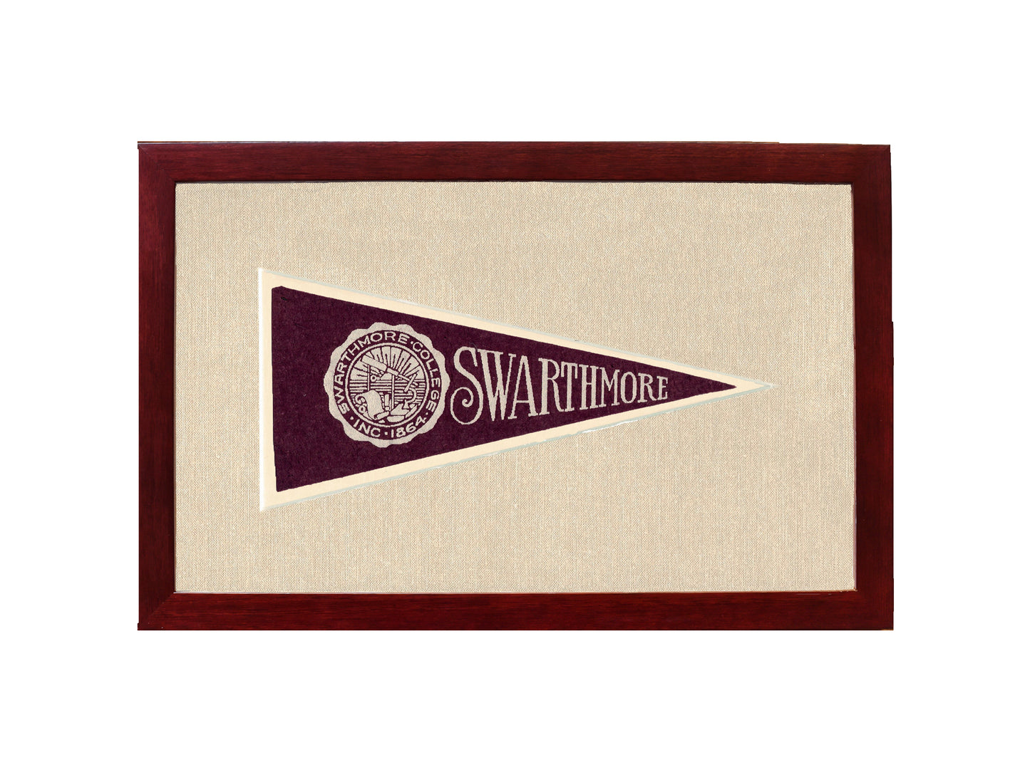 Vintage Swarthmore College Pennant