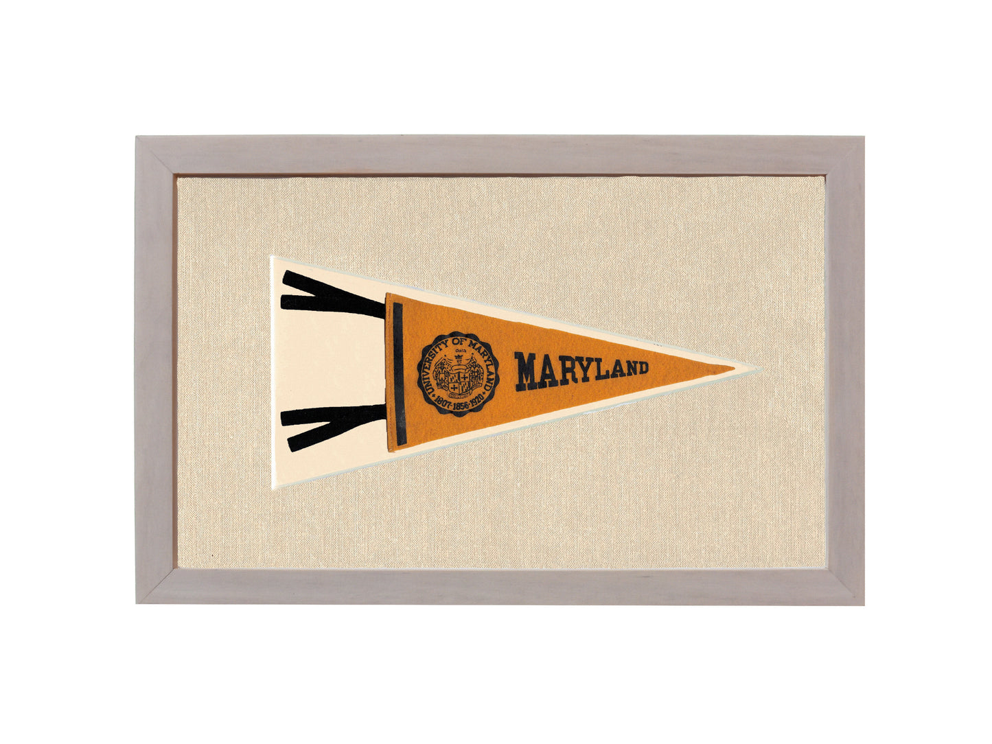 Vintage University of Maryland Pennant