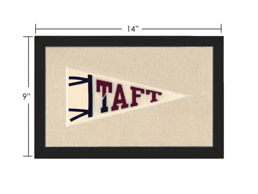 Vintage Taft School Pennant