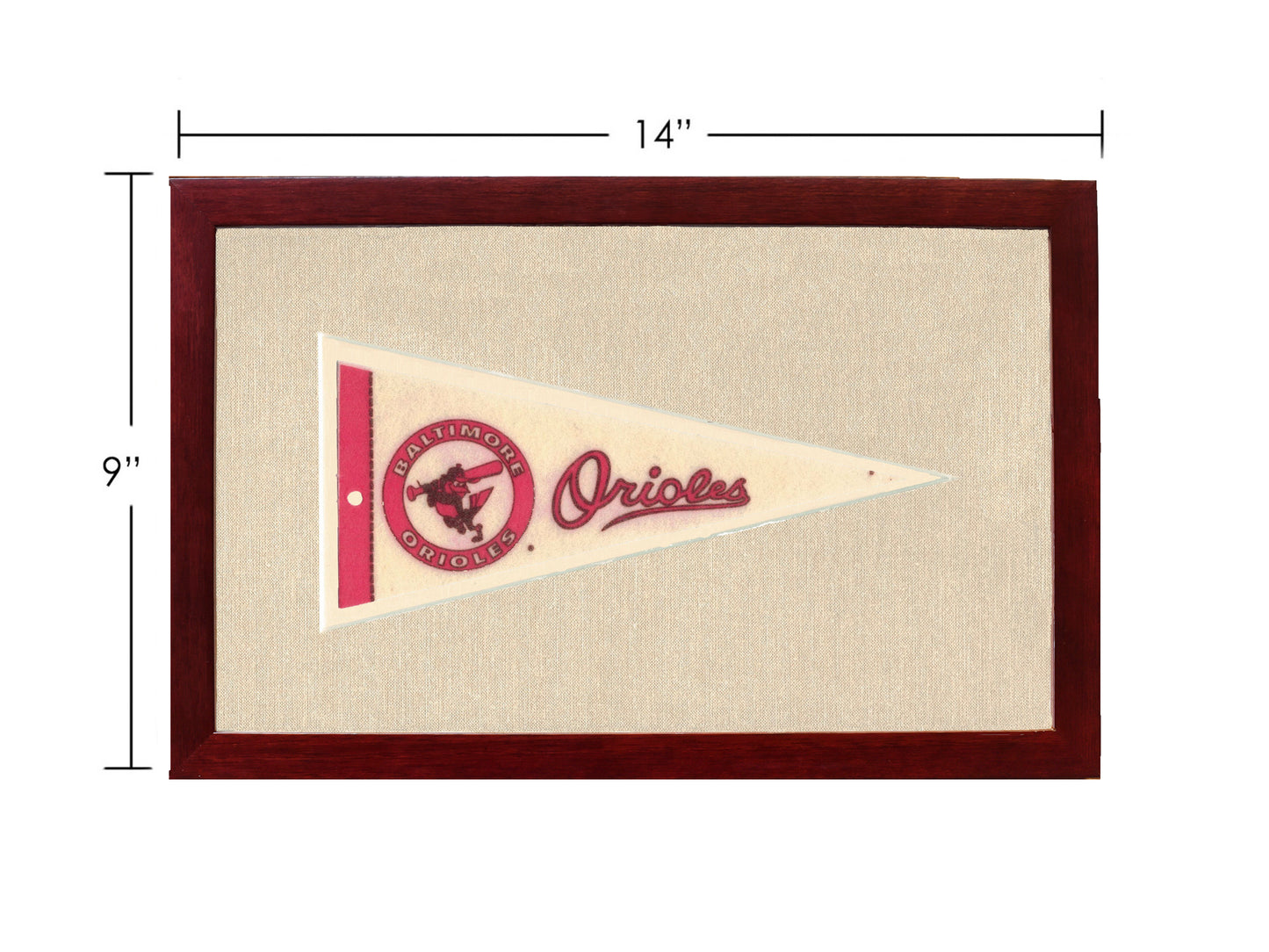 Vintage Baltimore Orioles Pennant