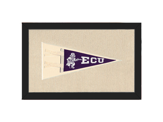 Vintage East Carolina University Pennant