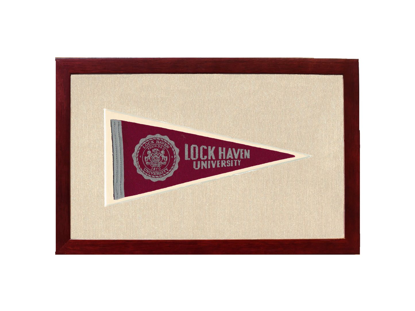 Vintage Lock Haven University Pennant