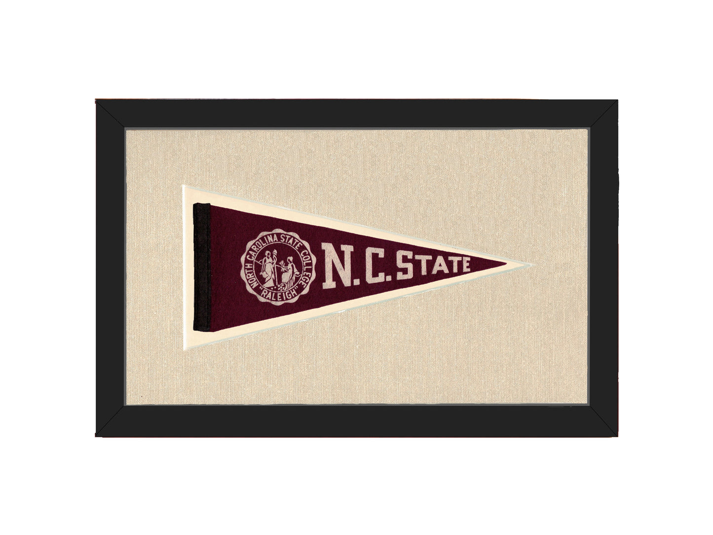 Vintage NC State Pennant