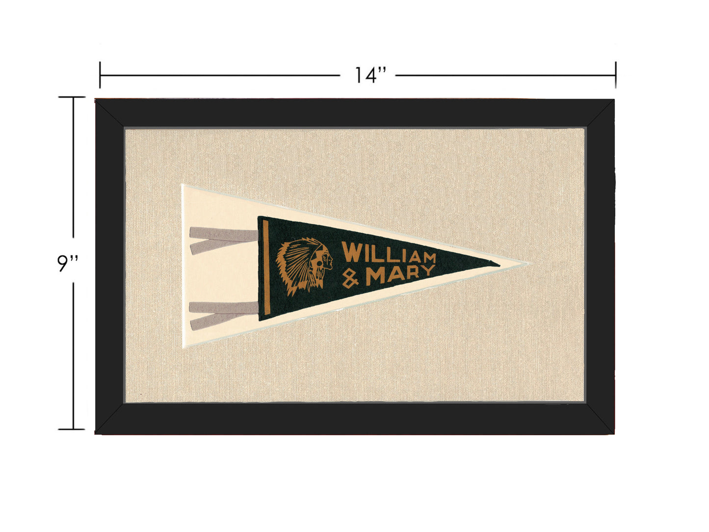 Vintage William & Mary College Pennant
