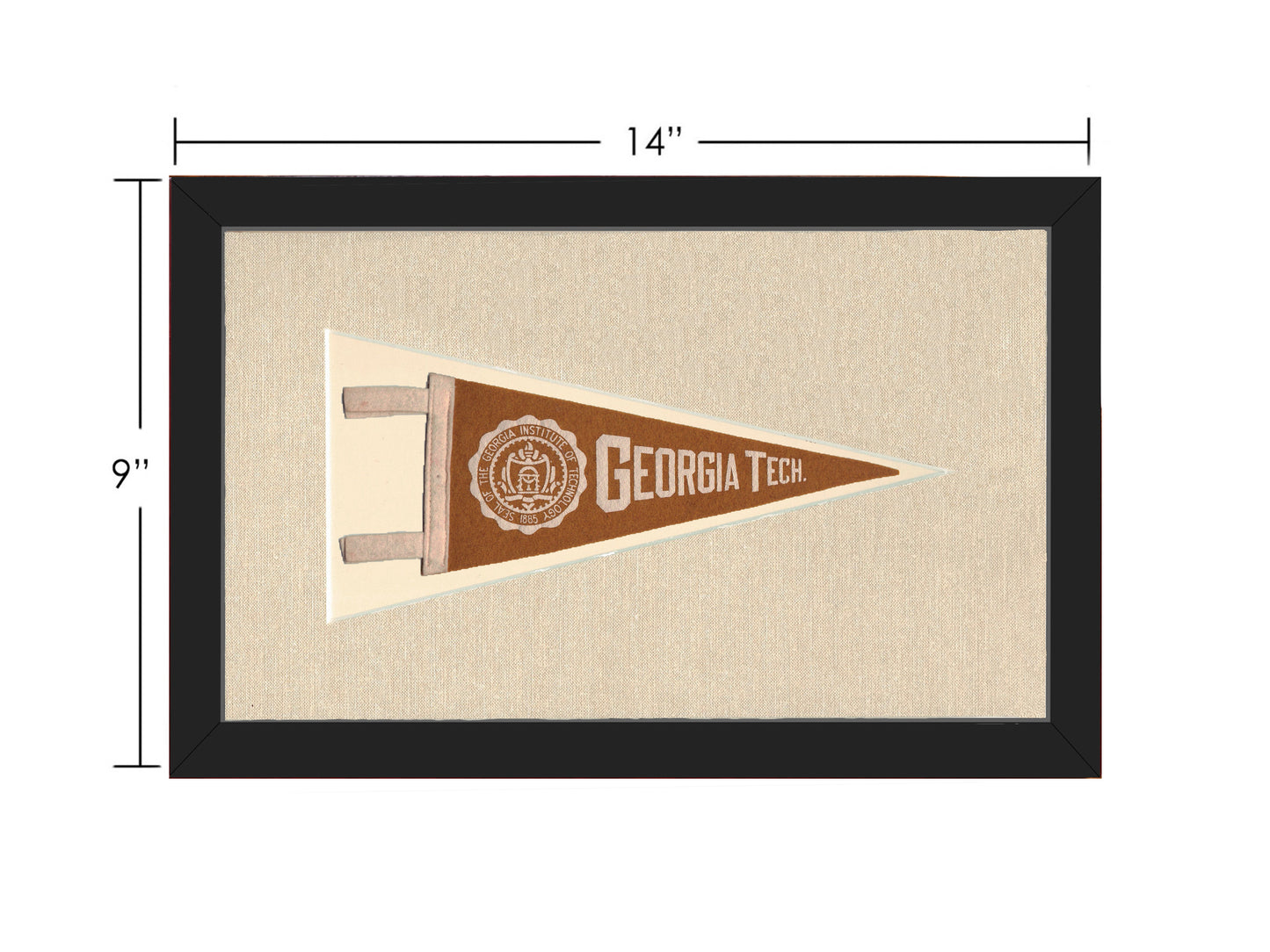 Vintage Georgia Tech Pennant