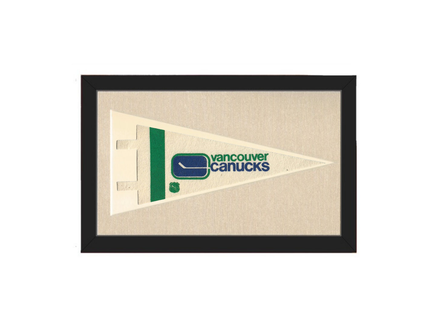 Vintage Vancouver Canucks Pennant
