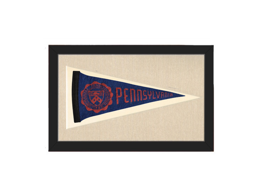 Vintage University of Pennsylvania Pennant