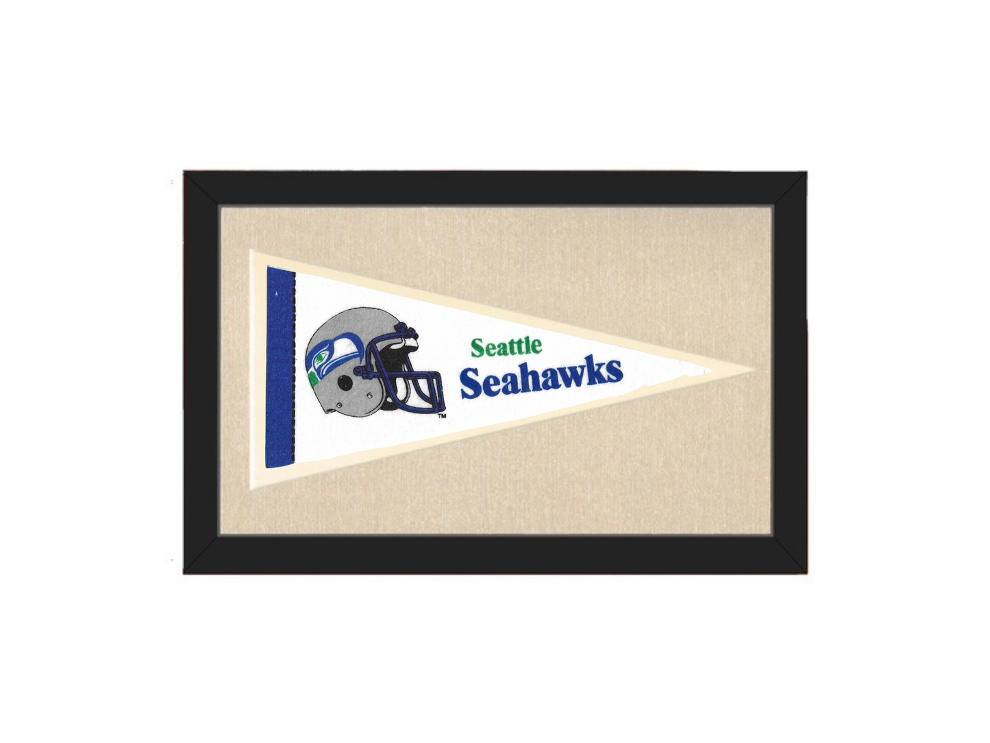Vintage Seattle Seahawks Pennant