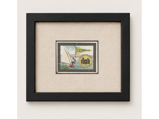Vintage Central University Tobacco Card
