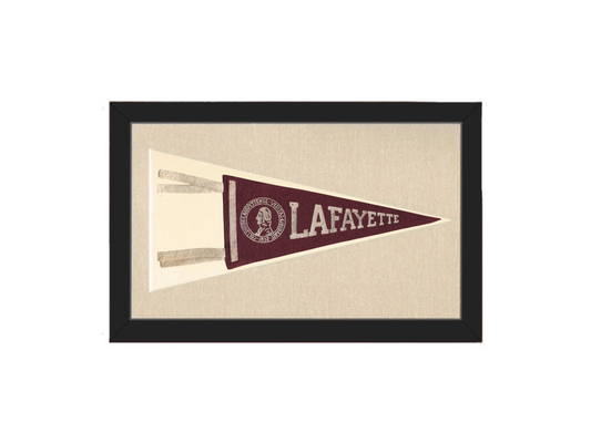 Vintage Lafayette College Pennant