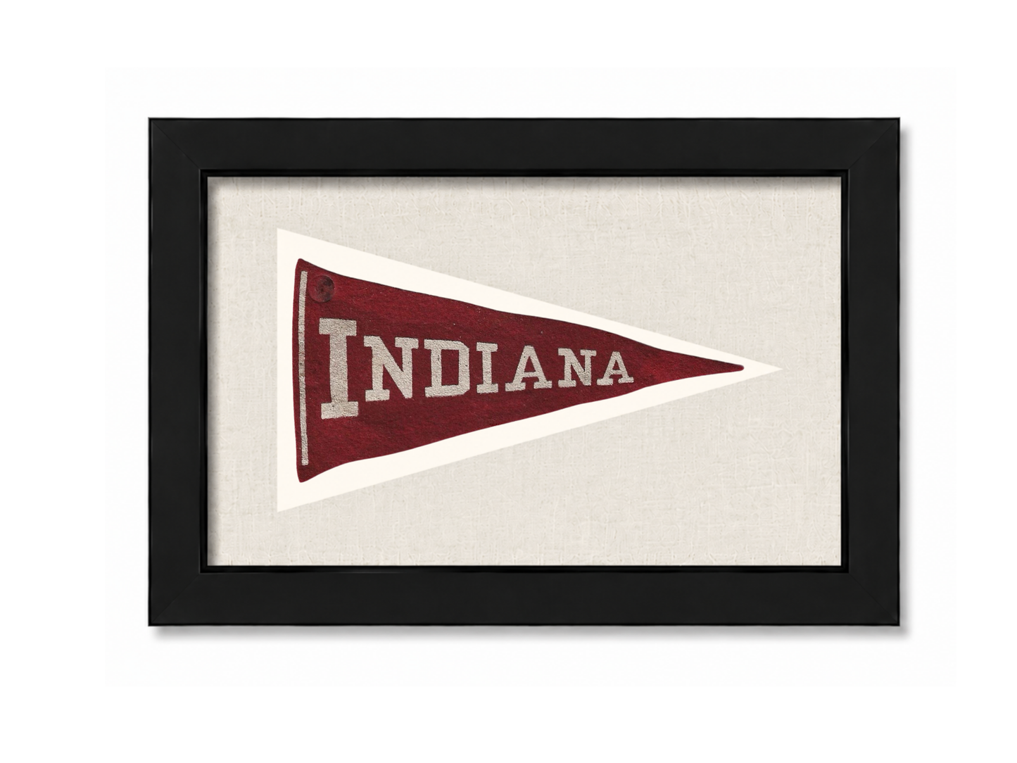 Vintage Indiana University Pennant