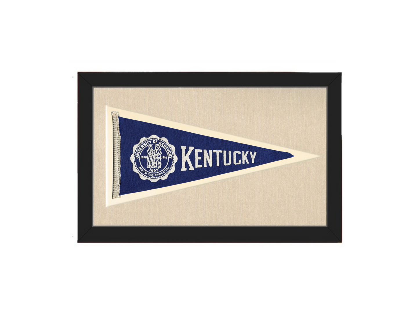 Vintage University Kentucky Pennant