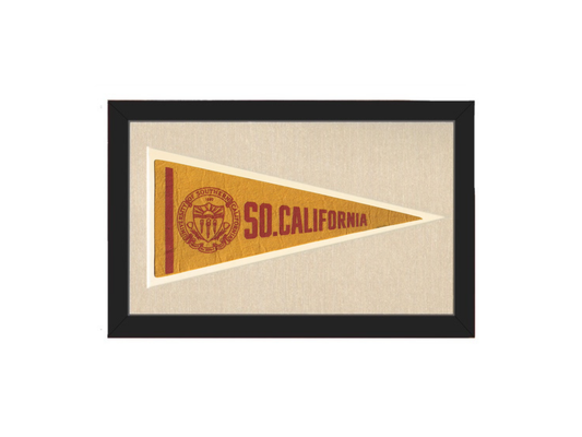 Vintage University of Southern California (USC) Pennant