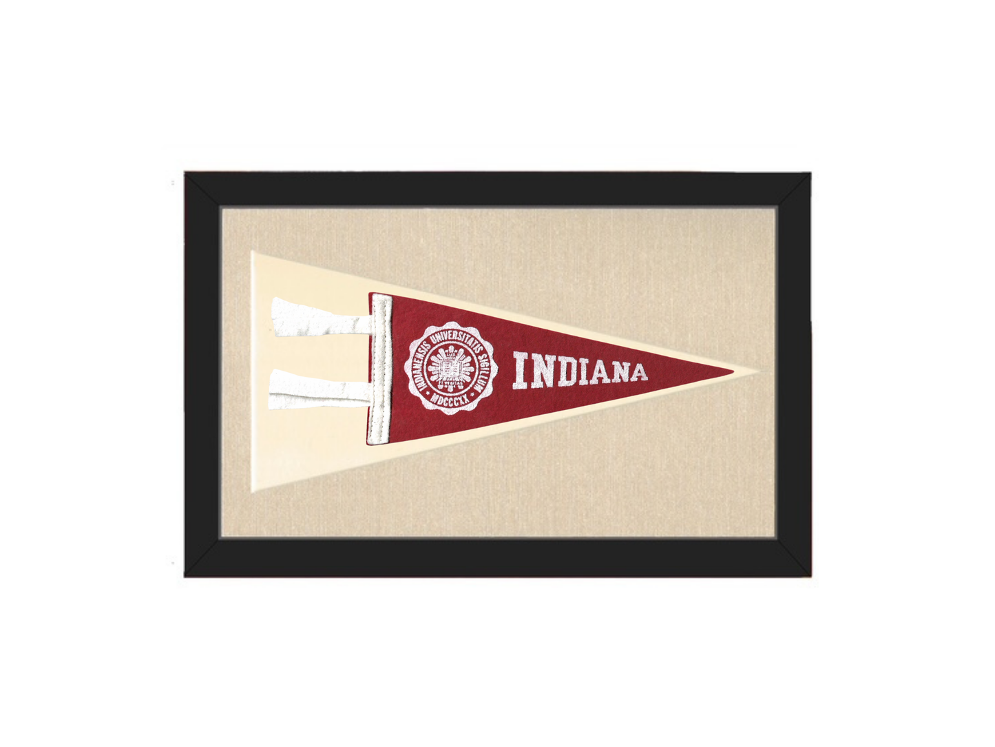 Vintage Indiana Pennant