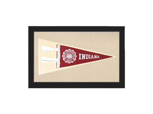 Vintage Indiana Pennant