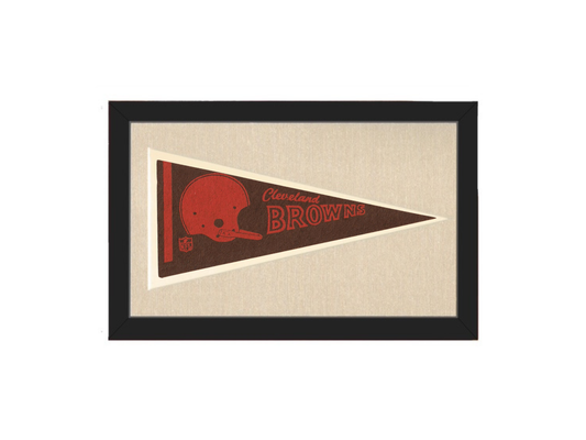 Vintage Cleveland Browns Pennant