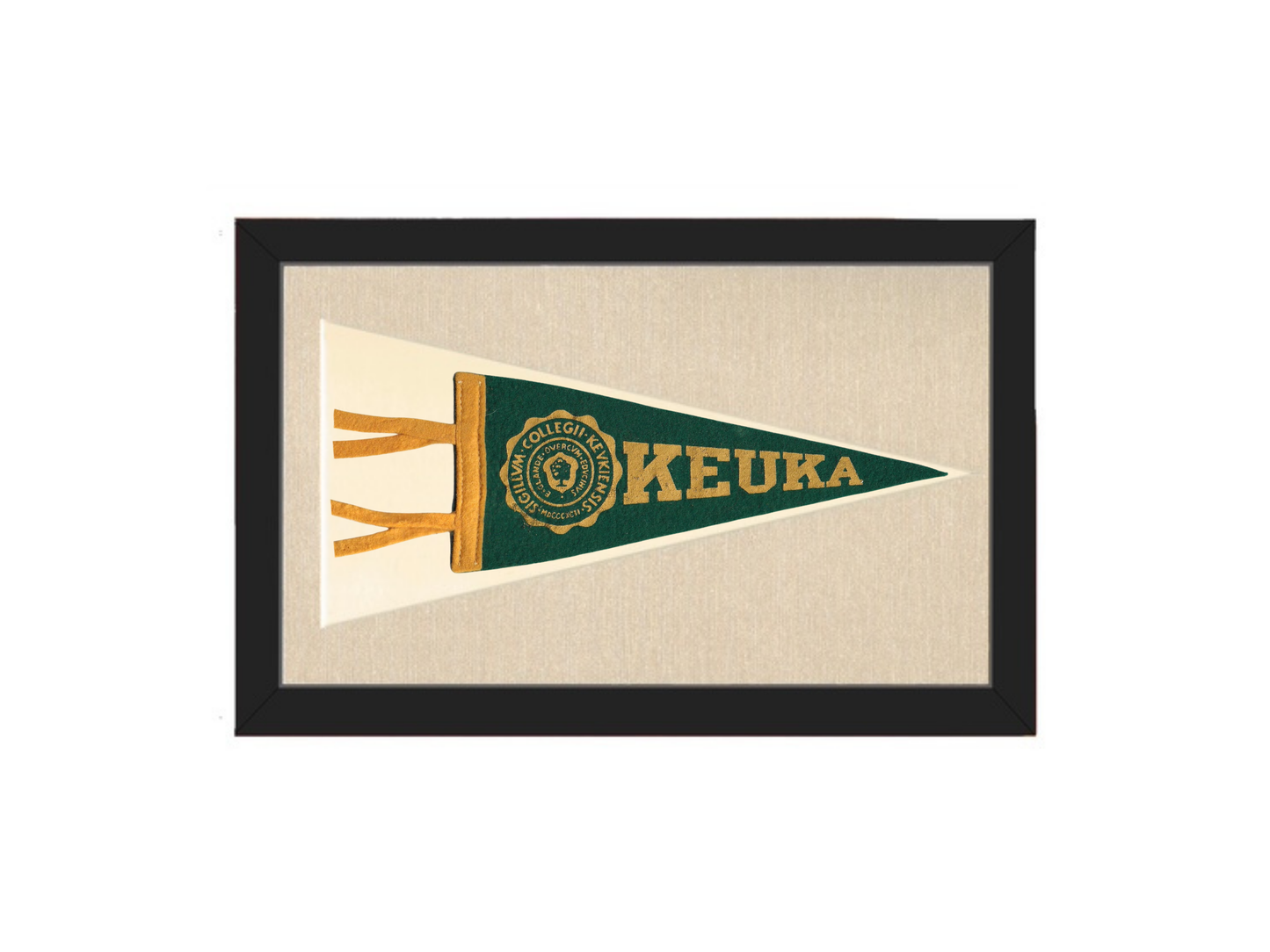 Vintage Keuka College Pennant