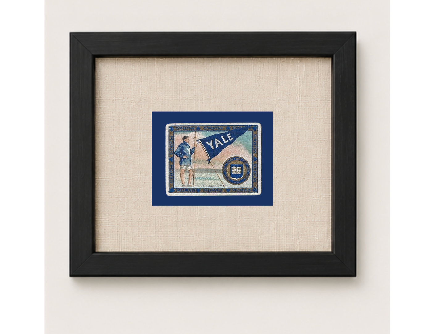 Vintage Yale University Tobacco Card