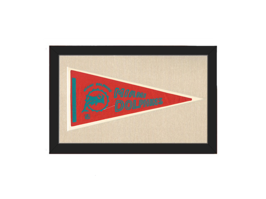 Vintage Miami Dolphins Pennant