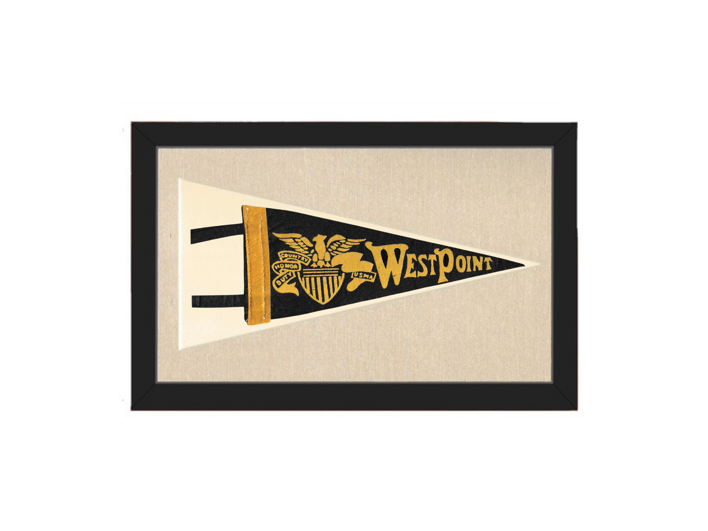 Vintage Westpoint Army Pennant