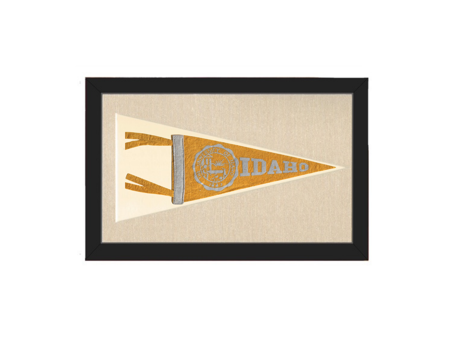 Vintage University of Idaho Pennant