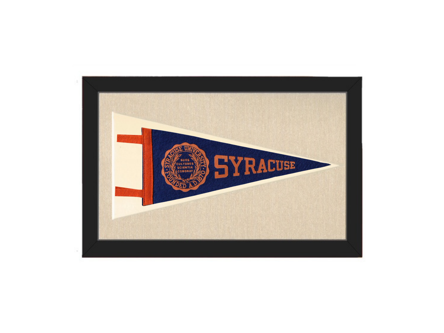 Vintage Syracuse University Pennant