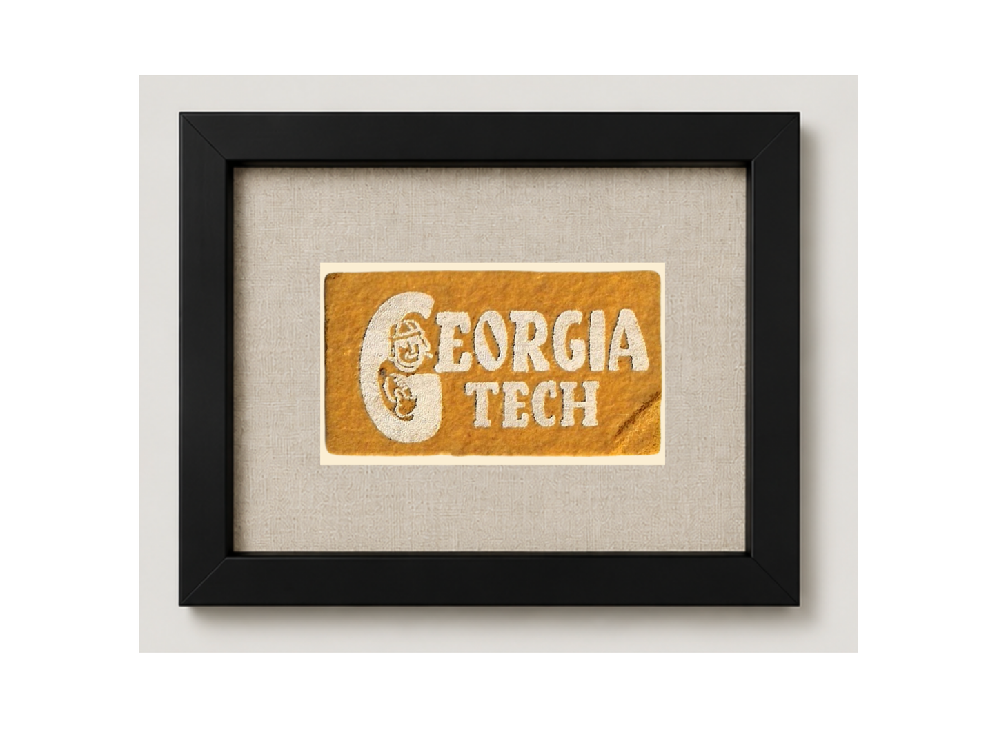 Vintage Georgia Tech Candy Felt