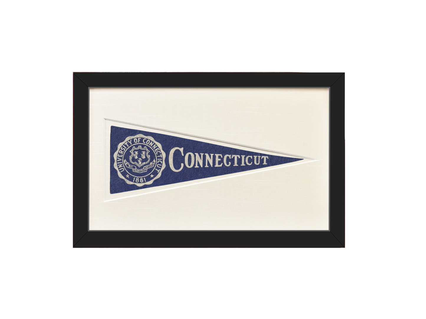 Vintage UConn Hormel Pennant